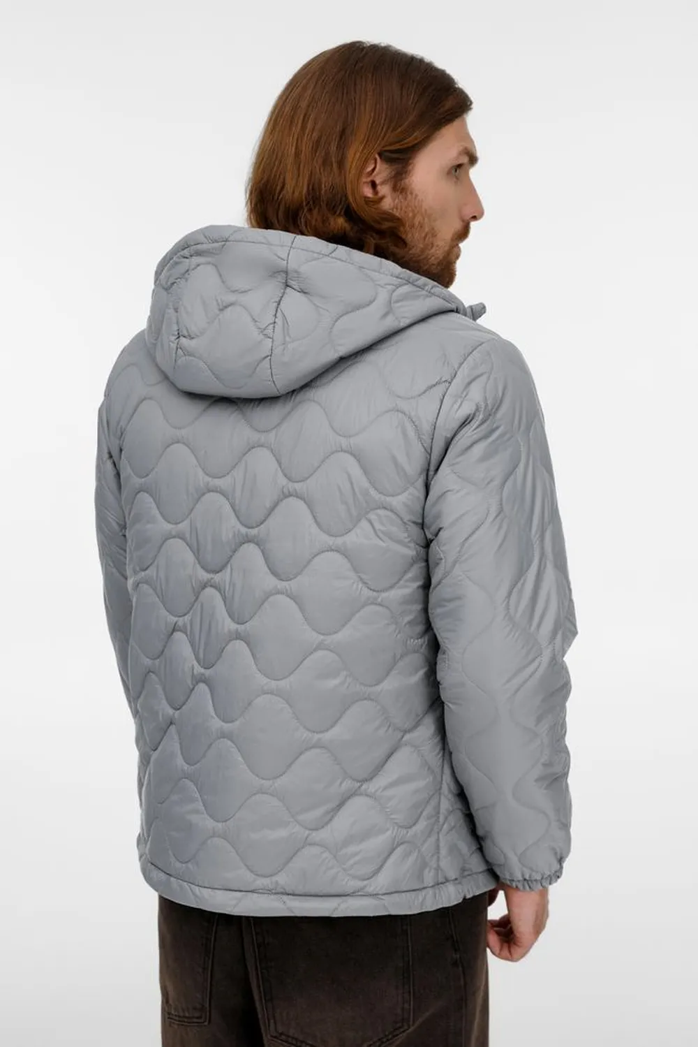 Куртка унисекс Tarnaby, светло-серая, размер L заказать онлайн с вашим дизайном на заказ в Москве и области