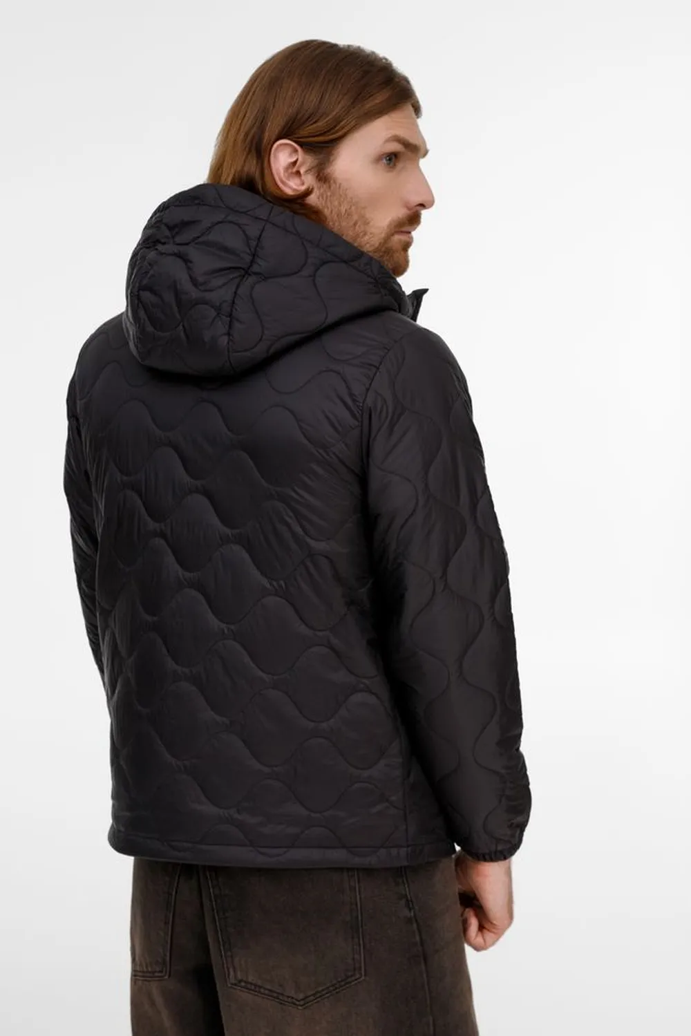 Куртка унисекс Tarnaby, черная заказать онлайн с вашим дизайном на заказ в Москве и области