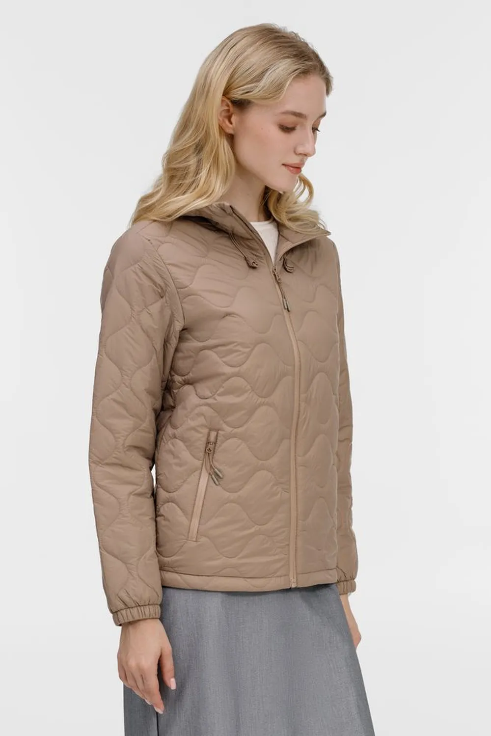 Куртка унисекс Tarnaby, бежевая заказать онлайн с вашим дизайном на заказ в Москве и области