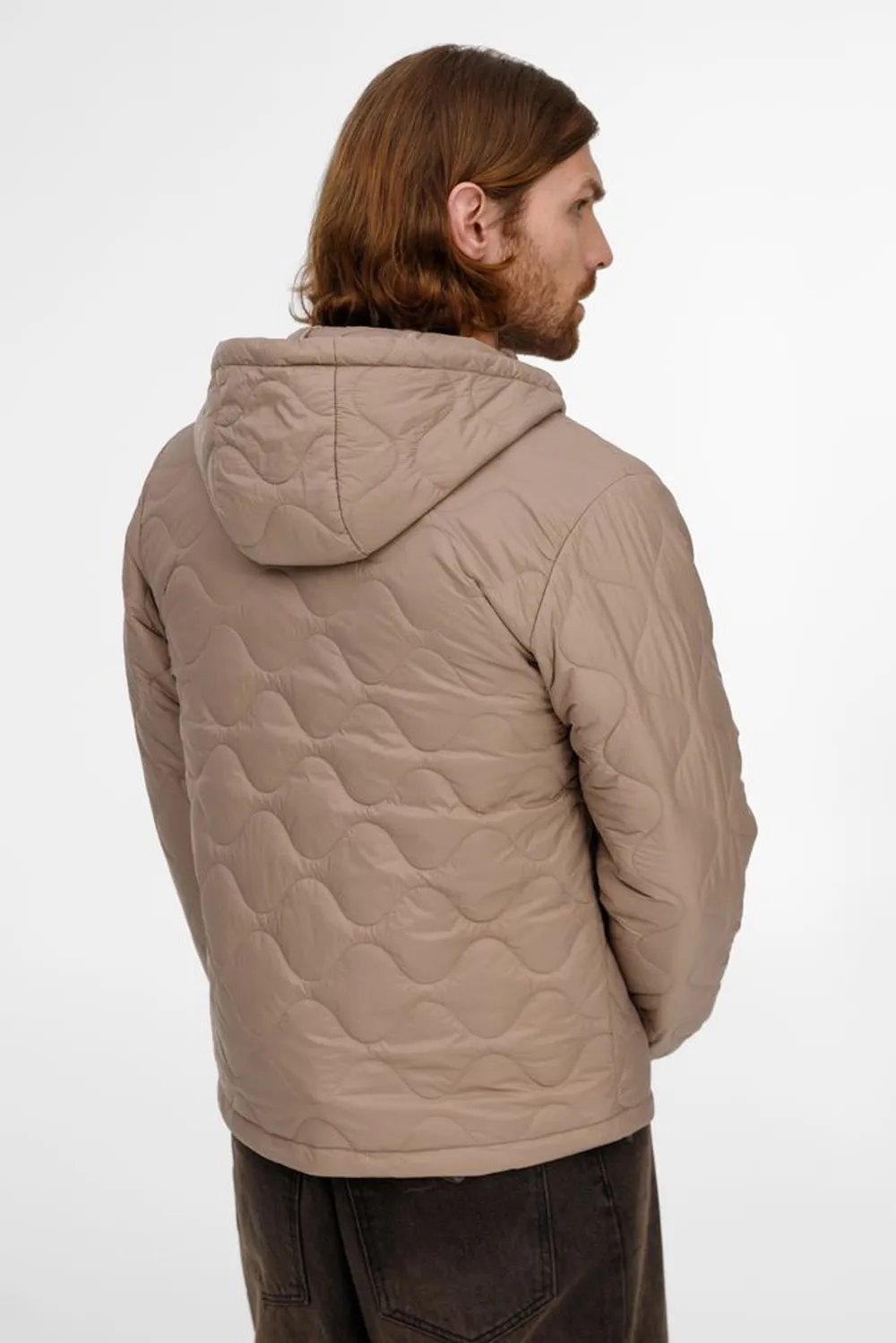 Куртка унисекс Tarnaby, бежевая, размер XXL заказать онлайн с вашим дизайном на заказ в Москве и области