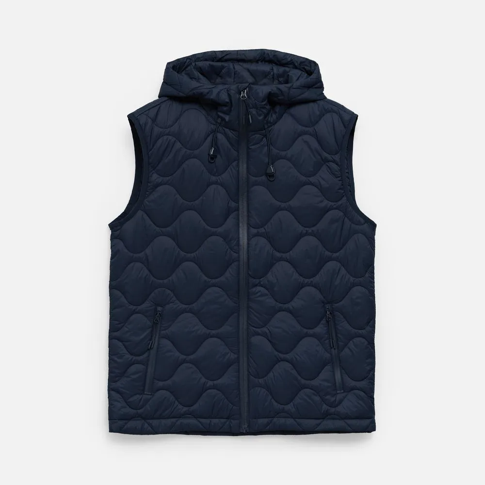 Жилет унисекс Tarnaby, темно-синий, размер S заказать онлайн с вашим дизайном на заказ в Москве и области