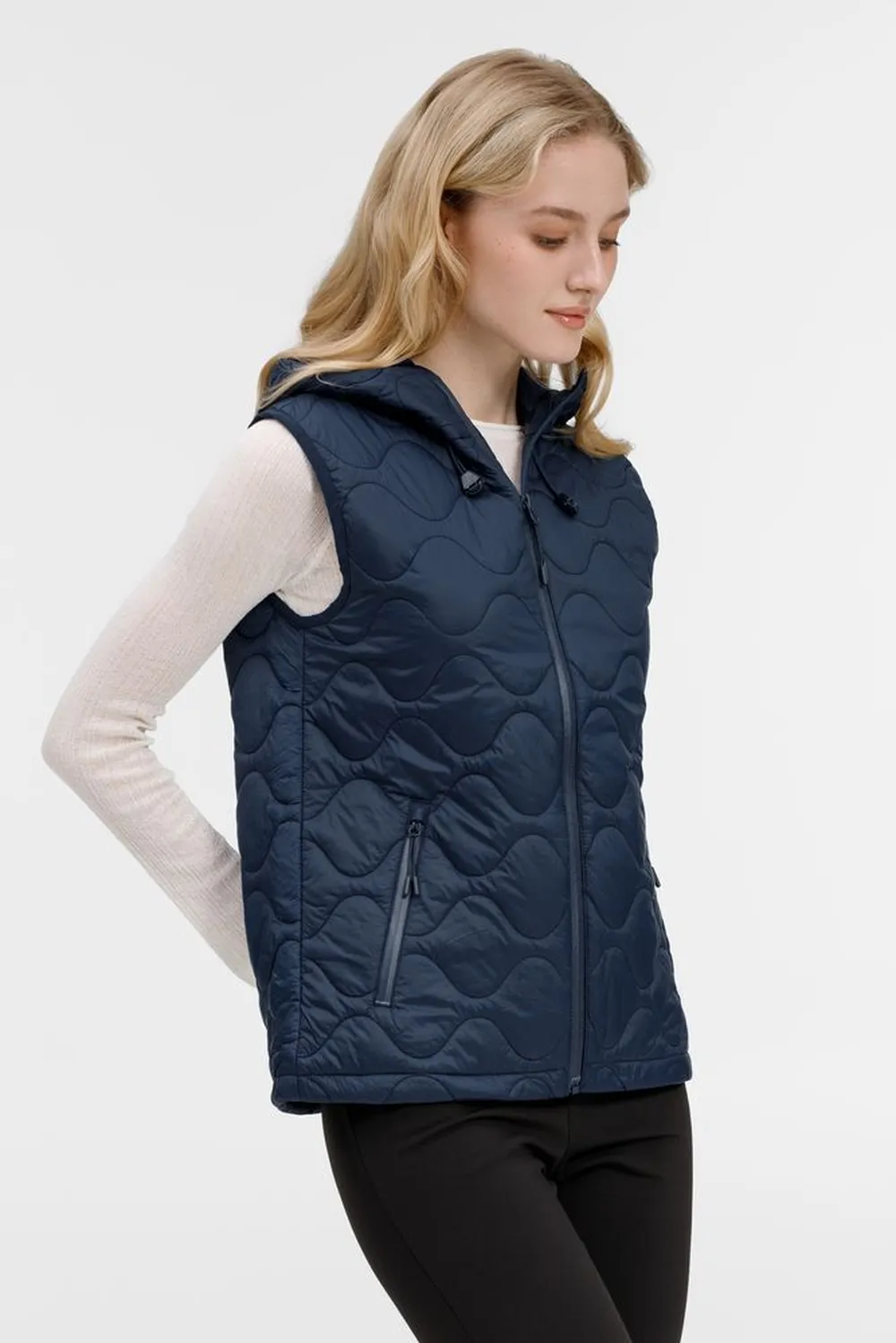 Жилет унисекс Tarnaby, темно-синий, размер S заказать онлайн с вашим дизайном на заказ в Москве и области