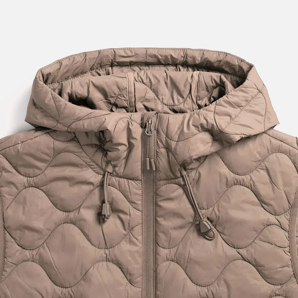 Жилет унисекс Tarnaby, бежевый, размер L заказать онлайн с вашим дизайном на заказ в Москве и области