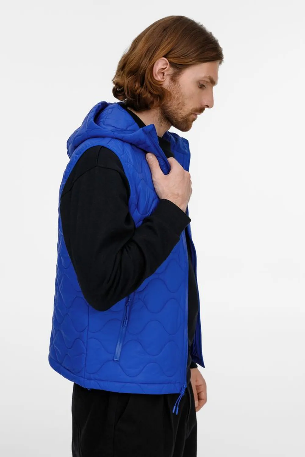 Жилет унисекс Tarnaby, ярко-синий, размер L заказать онлайн с вашим дизайном на заказ в Москве и области