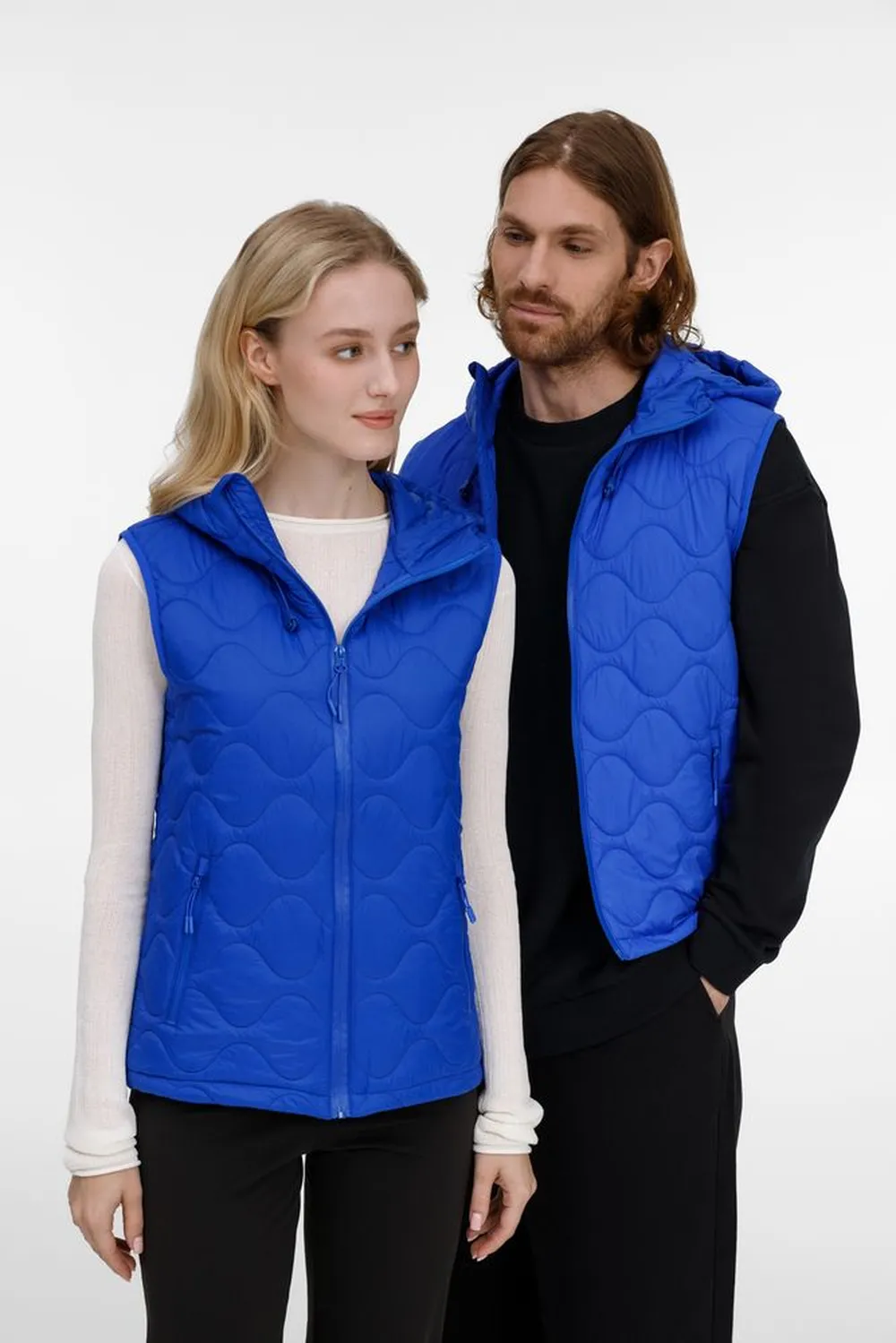 Жилет унисекс Tarnaby, ярко-синий, размер L заказать онлайн с вашим дизайном на заказ в Москве и области