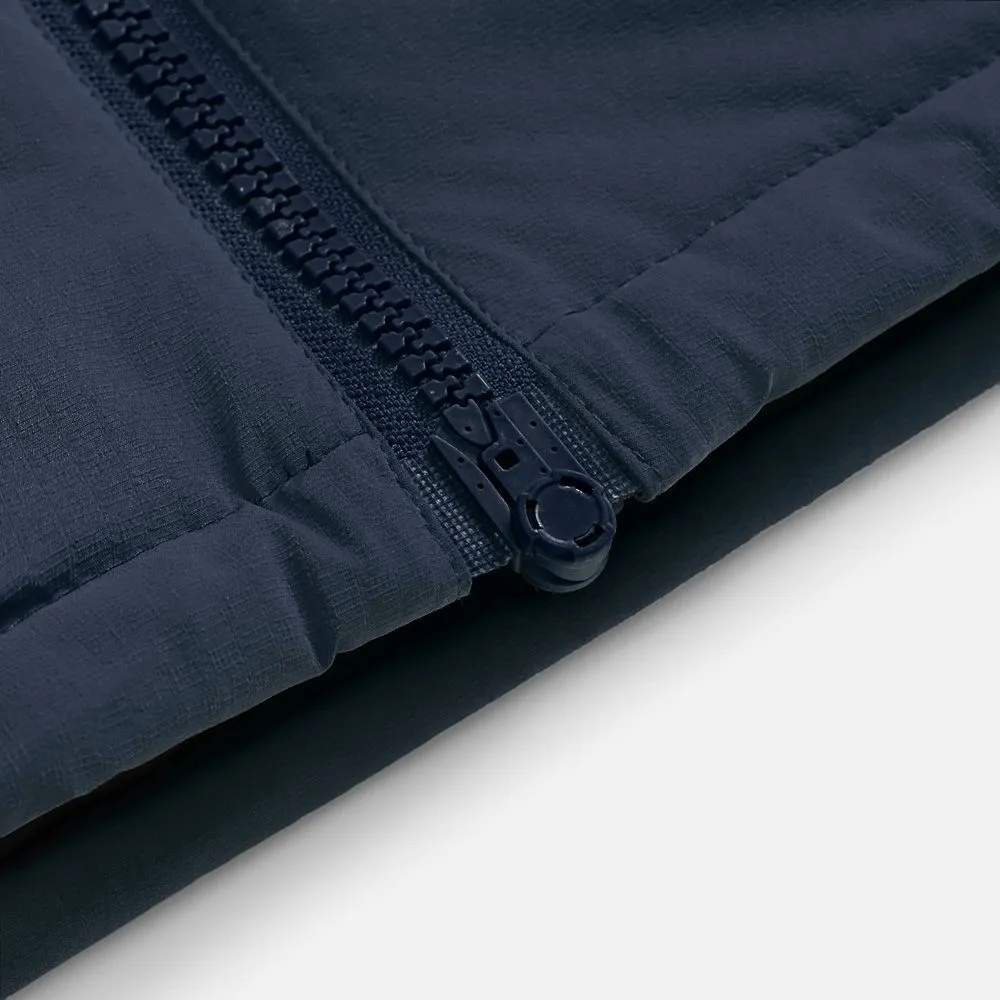 Куртка-парка унисекс Sfera, темно-синяя, размер XL заказать онлайн с вашим дизайном на заказ в Москве и области