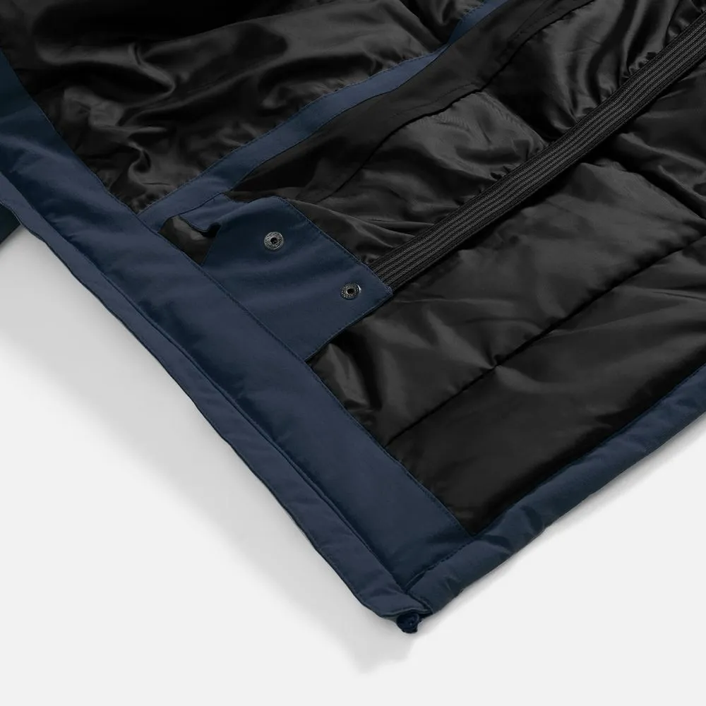 Куртка-парка унисекс Sfera, темно-синяя, размер XL заказать онлайн с вашим дизайном на заказ в Москве и области