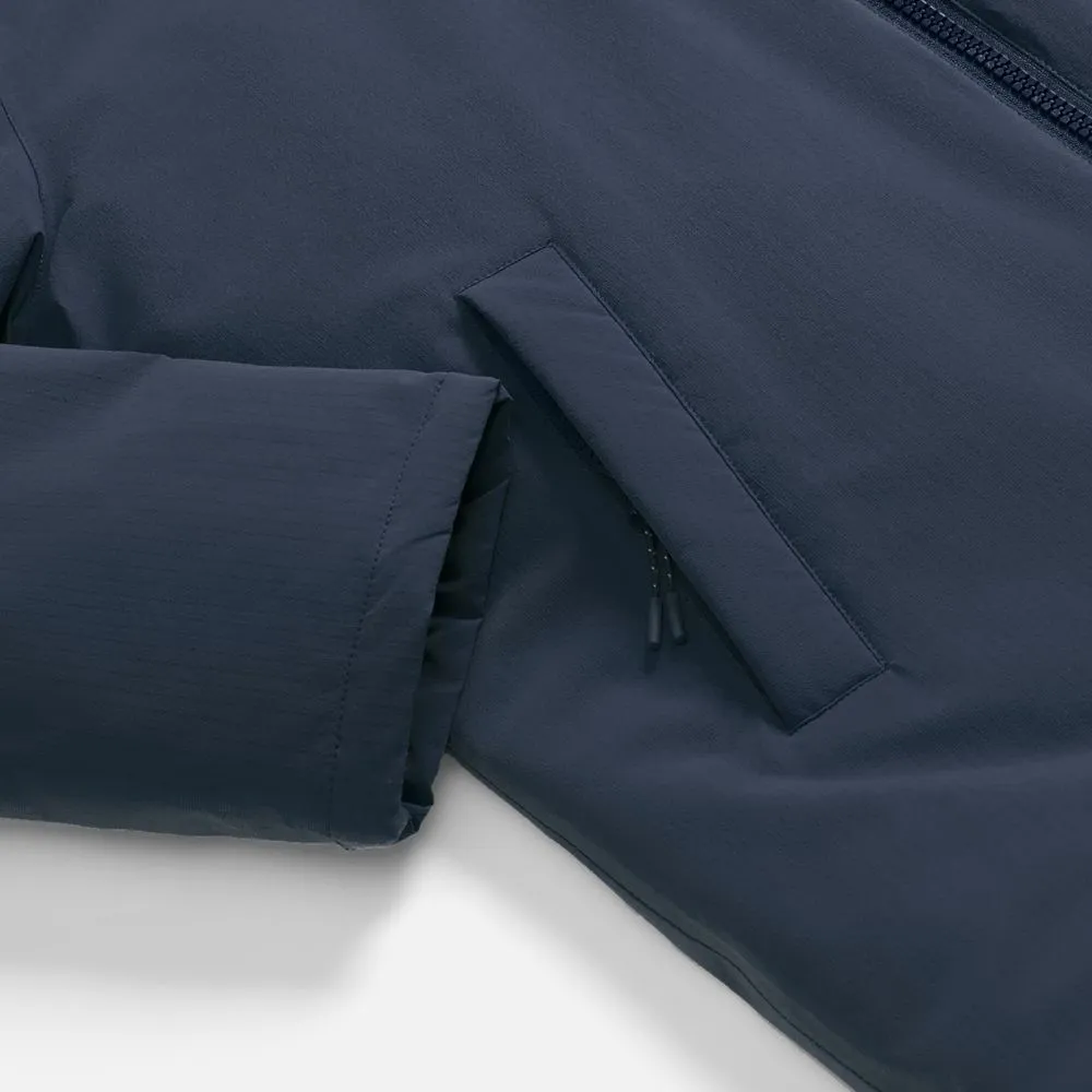 Куртка-парка унисекс Sfera, темно-синяя, размер XL заказать онлайн с вашим дизайном на заказ в Москве и области