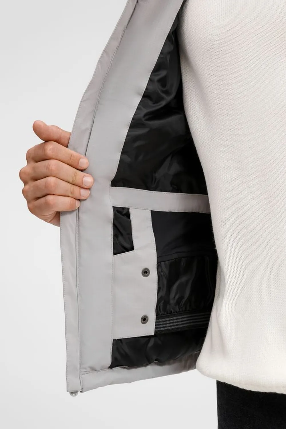 Жилет унисекс Sfera, светло-серый, размер L заказать онлайн с вашим дизайном на заказ в Москве и области