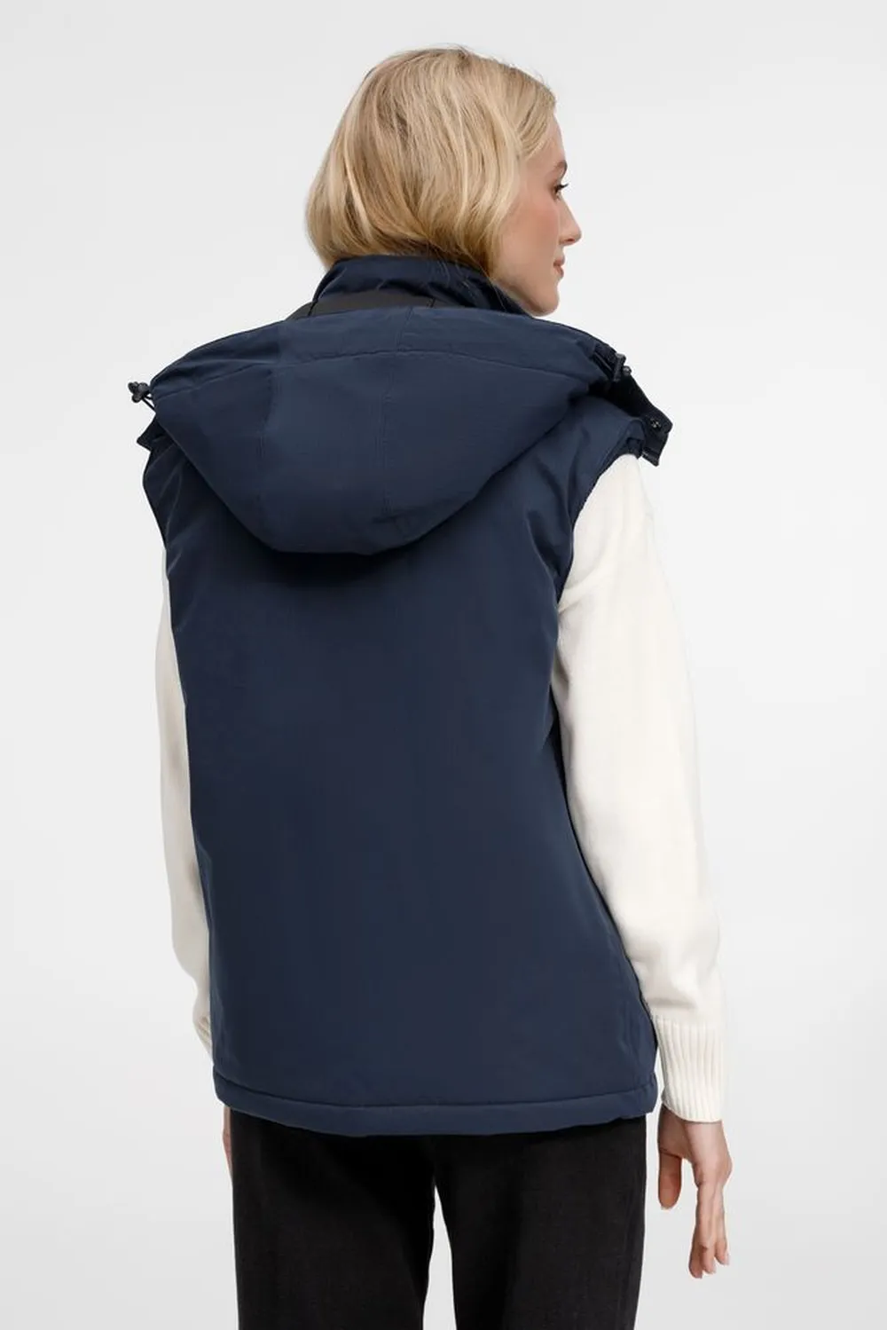 Жилет унисекс Sfera, темно-синий, размер XXL заказать онлайн с вашим дизайном на заказ в Москве и области