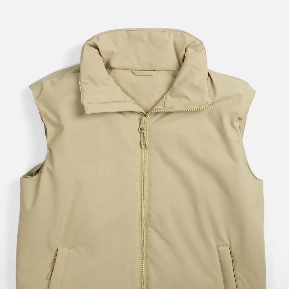 Жилет унисекс Sfera, бежевый, размер M заказать онлайн с вашим дизайном на заказ в Москве и области