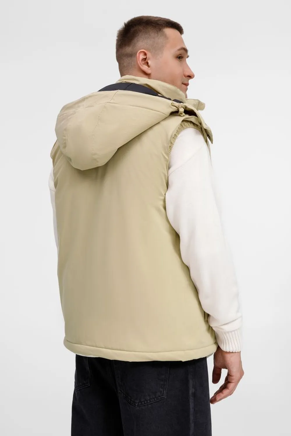 Жилет унисекс Sfera, бежевый, размер M заказать онлайн с вашим дизайном на заказ в Москве и области