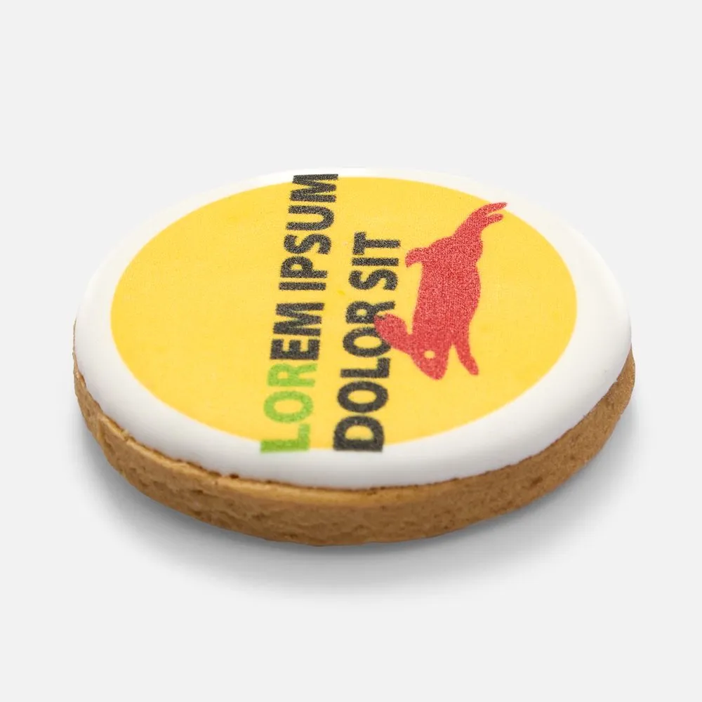 Печенье BrandBite с печатью на заказ заказать онлайн с вашим дизайном на заказ в Москве и области