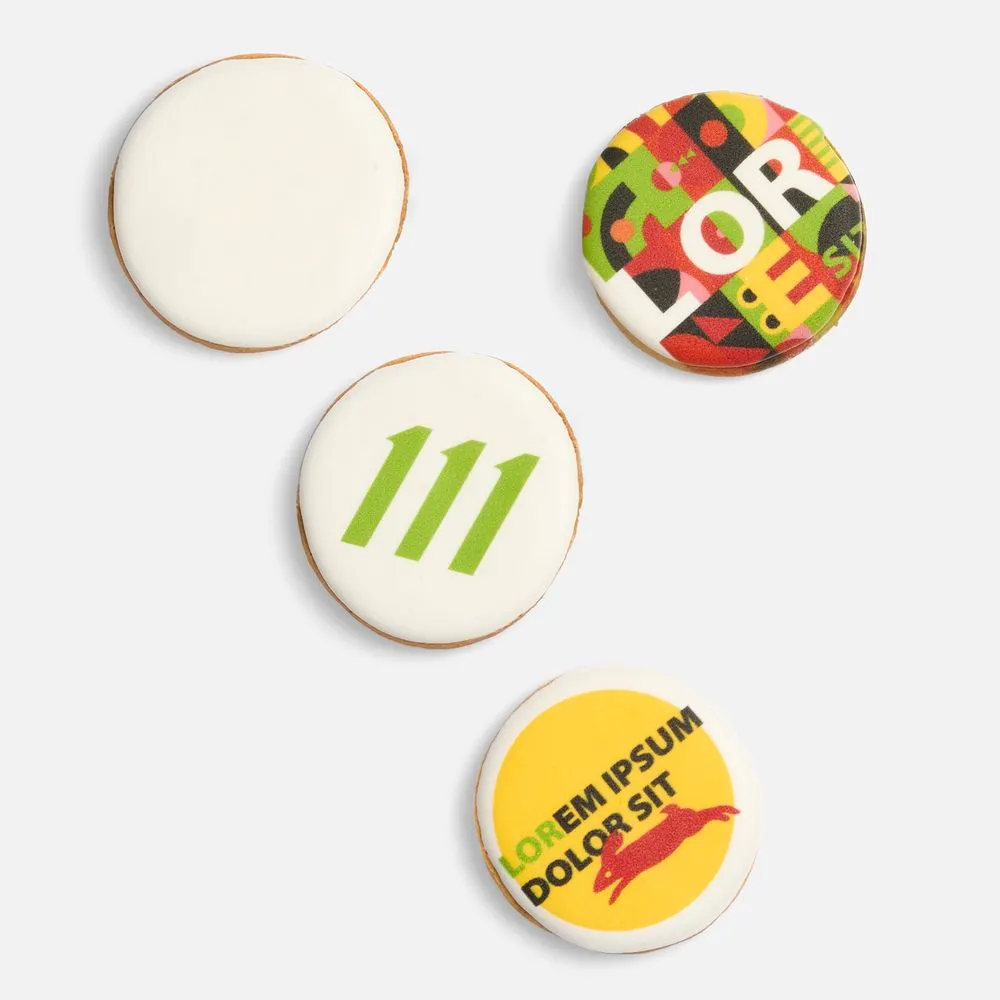 Печенье BrandBite с печатью на заказ заказать онлайн с вашим дизайном на заказ в Москве и области