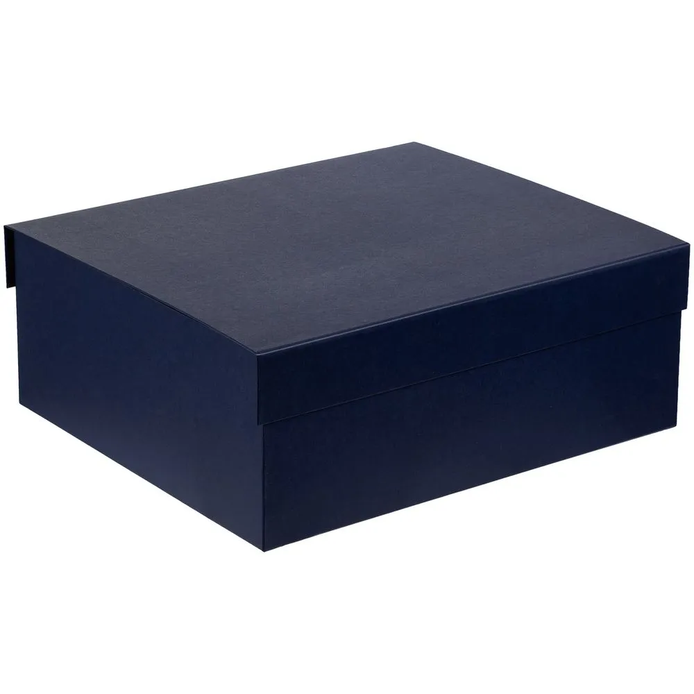 Коробка My Warm Box, темно-синяя заказать онлайн с вашим дизайном на заказ в Москве и области