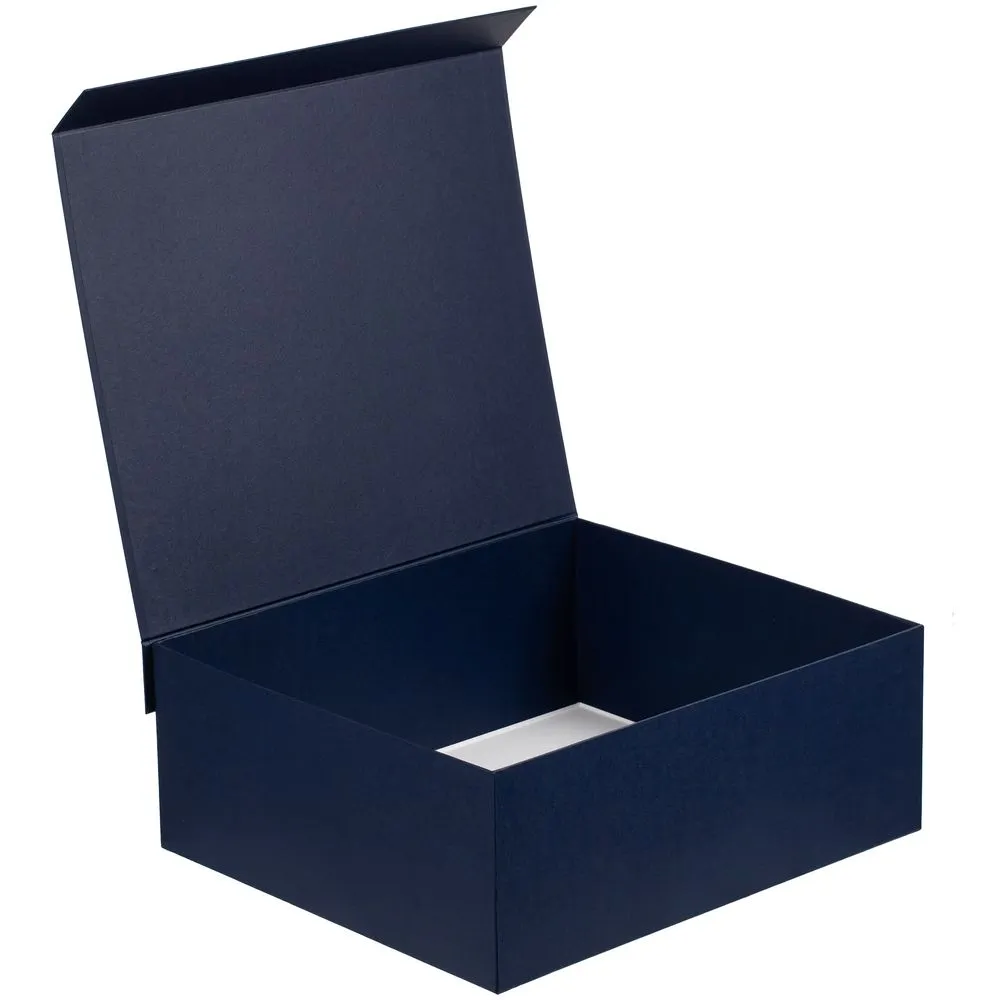 Коробка My Warm Box, темно-синяя заказать онлайн с вашим дизайном на заказ в Москве и области
