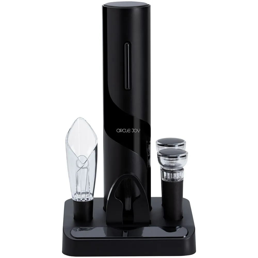 Винный набор Circle Joy Electric Wine Bottle Opener, черный заказать онлайн с вашим дизайном на заказ в Москве и области