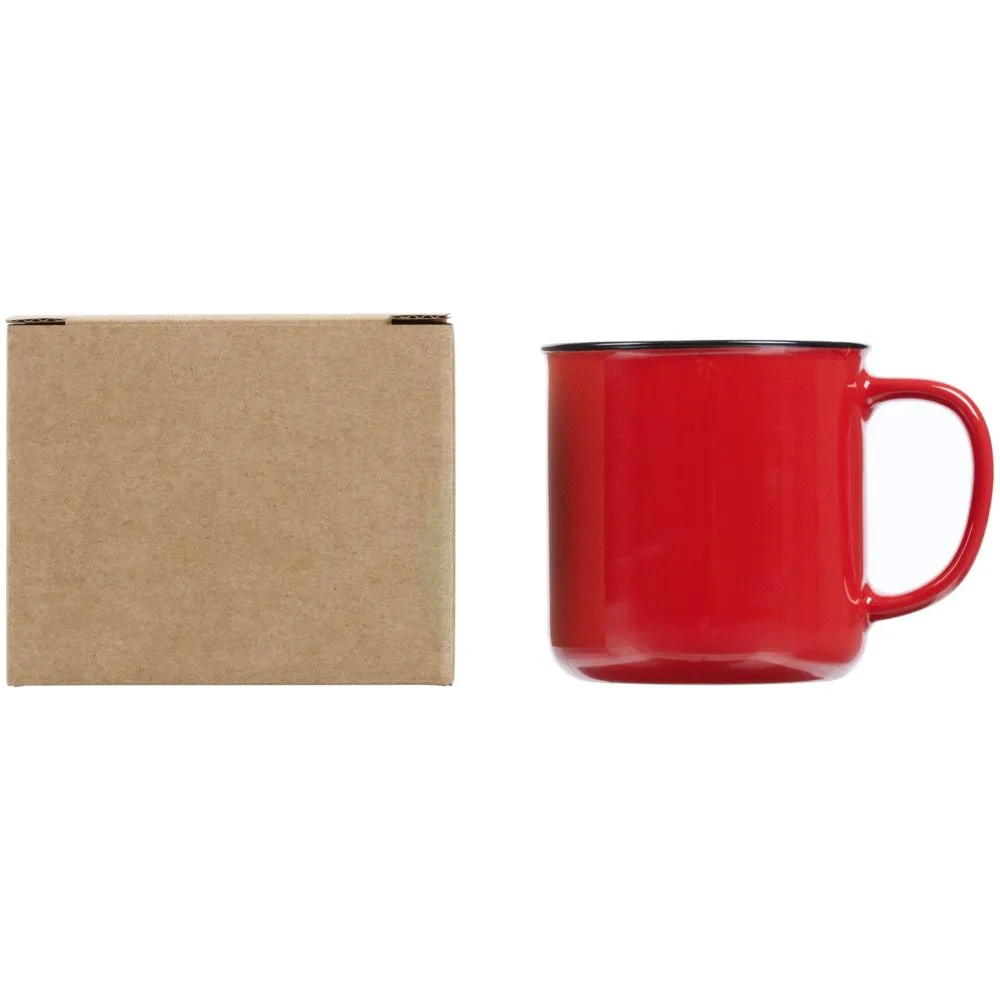 Коробка для кружки Dacha, средняя, крафт заказать онлайн с вашим дизайном на заказ в Москве и области