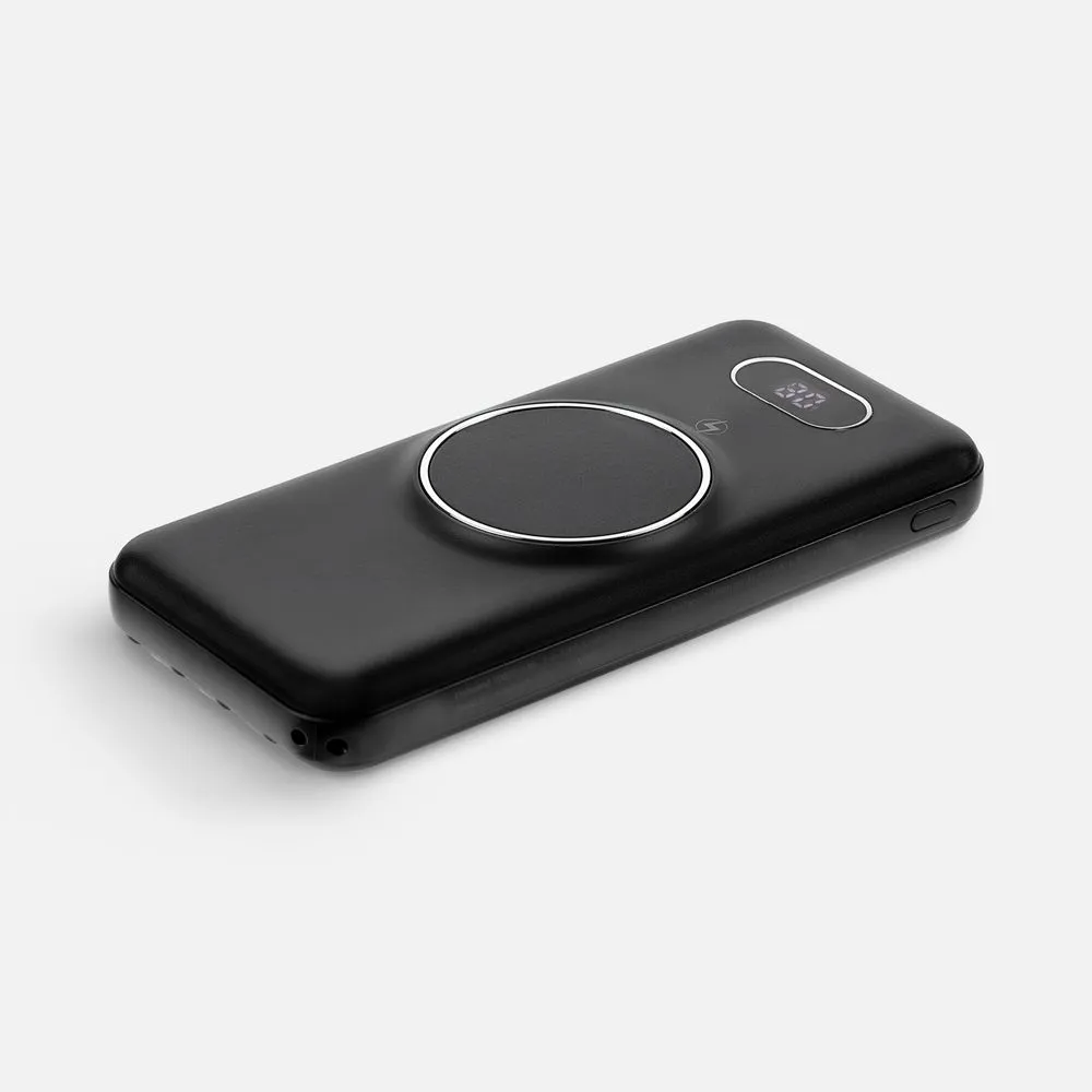 Аккумулятор Omni Qi 10000 мАч, ver.2, черный заказать онлайн с вашим дизайном на заказ в Москве и области