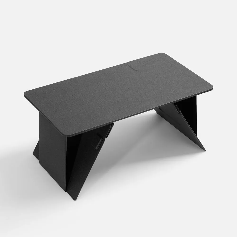 Складной стол для ноутбука с беспроводной зарядкой Kickstand Table, серый заказать онлайн с вашим дизайном на заказ в Москве и области