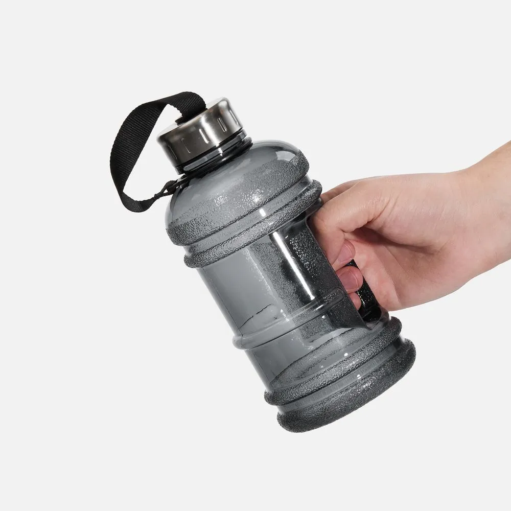 Спортивная бутылка Practice, черная заказать онлайн с вашим дизайном на заказ в Москве и области