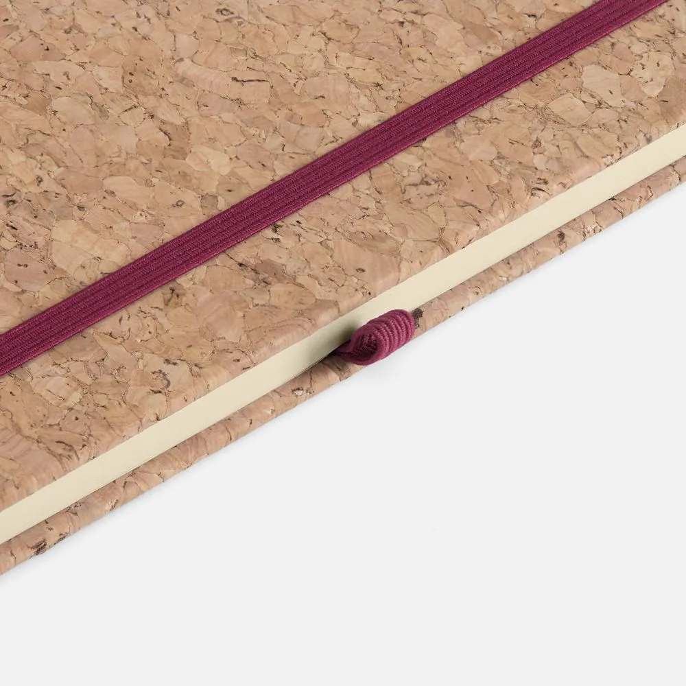 Блокнот Corkfolio, красный заказать онлайн с вашим дизайном на заказ в Москве и области