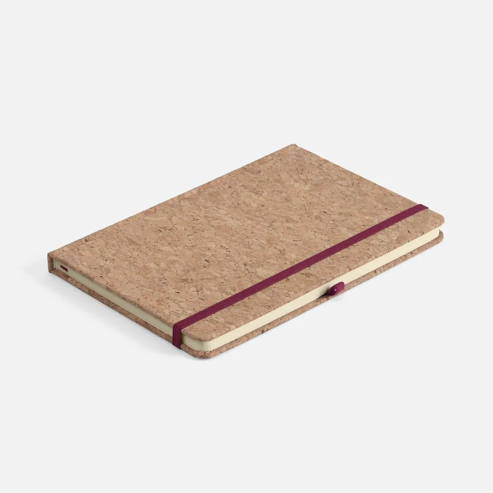 Блокнот Corkfolio, красный заказать онлайн с вашим дизайном на заказ в Москве и области