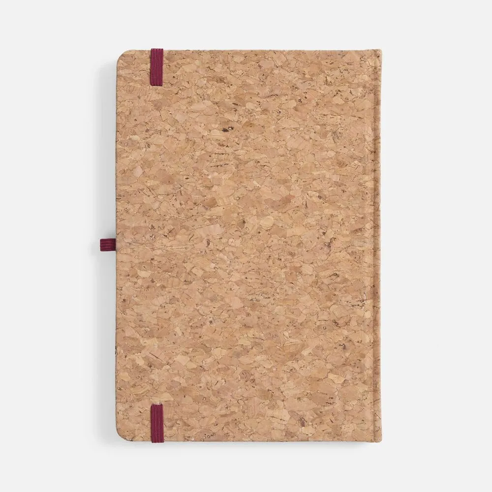 Блокнот Corkfolio, красный заказать онлайн с вашим дизайном на заказ в Москве и области