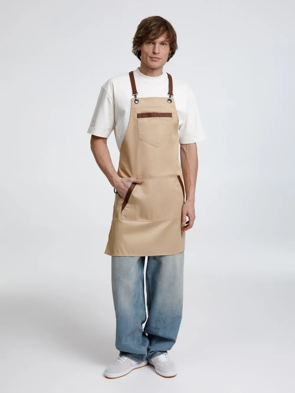 Фартук Abilita, бежевый заказать онлайн с вашим дизайном на заказ в Москве и области