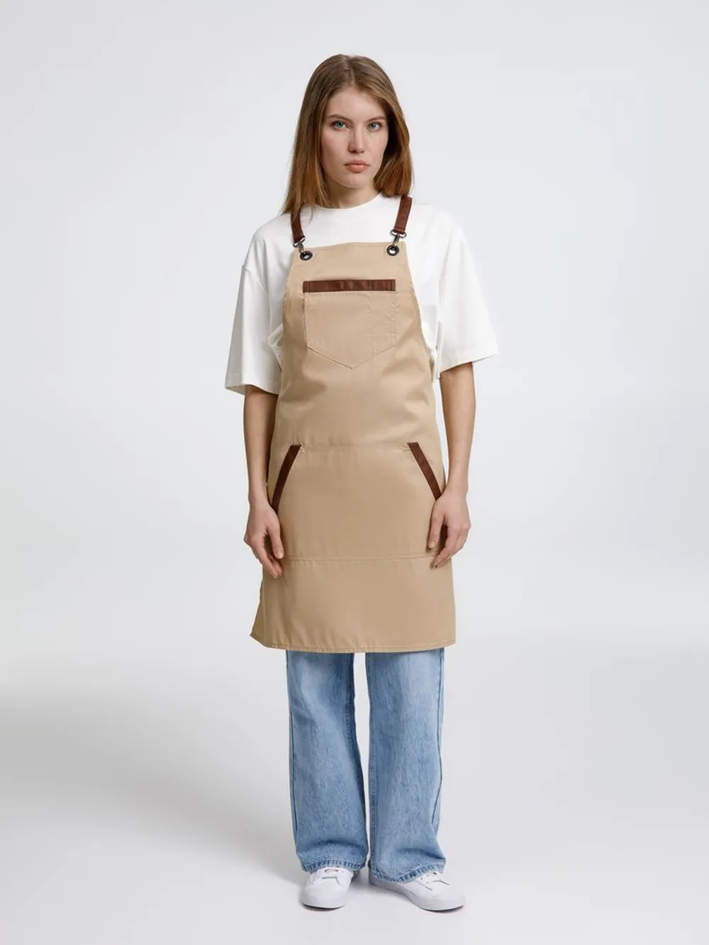 Фартук Abilita, бежевый заказать онлайн с вашим дизайном на заказ в Москве и области