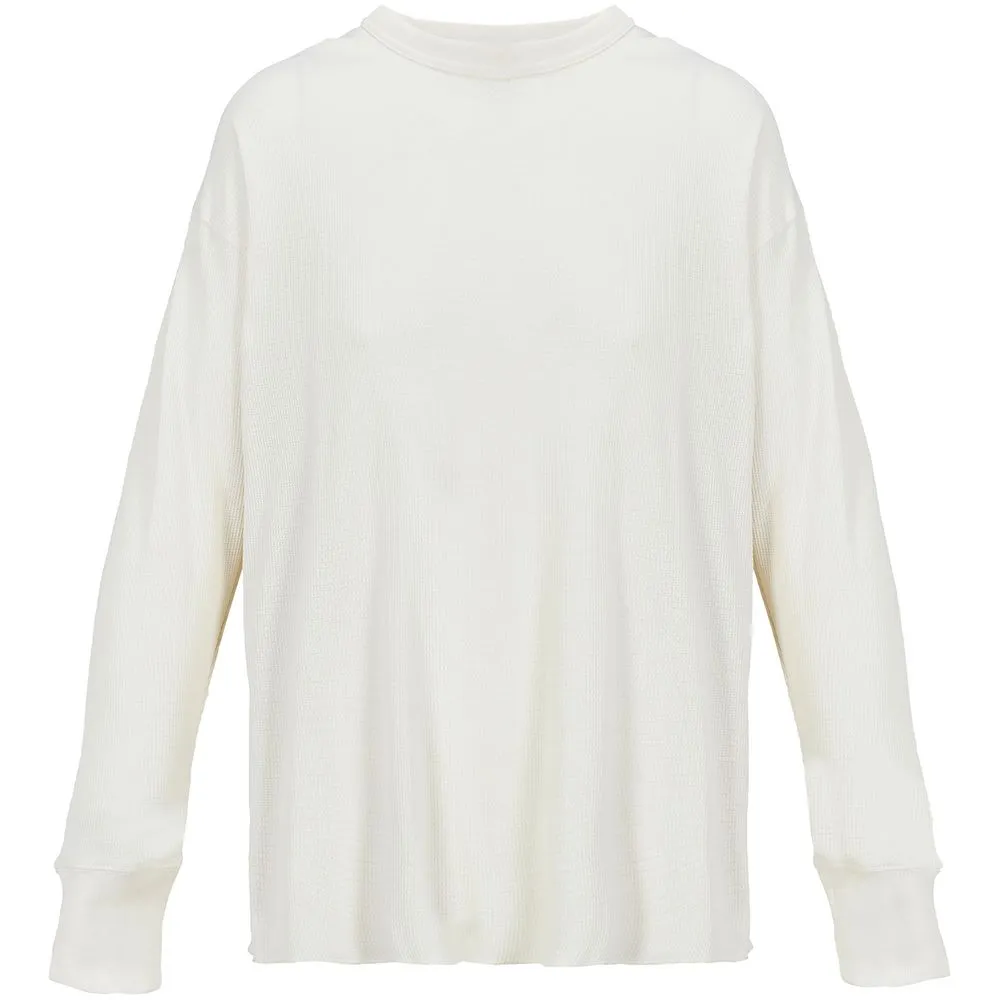 Футболка с длинным рукавом Thermal T, бежевая (неокрашенная) заказать онлайн с вашим дизайном на заказ в Москве и области