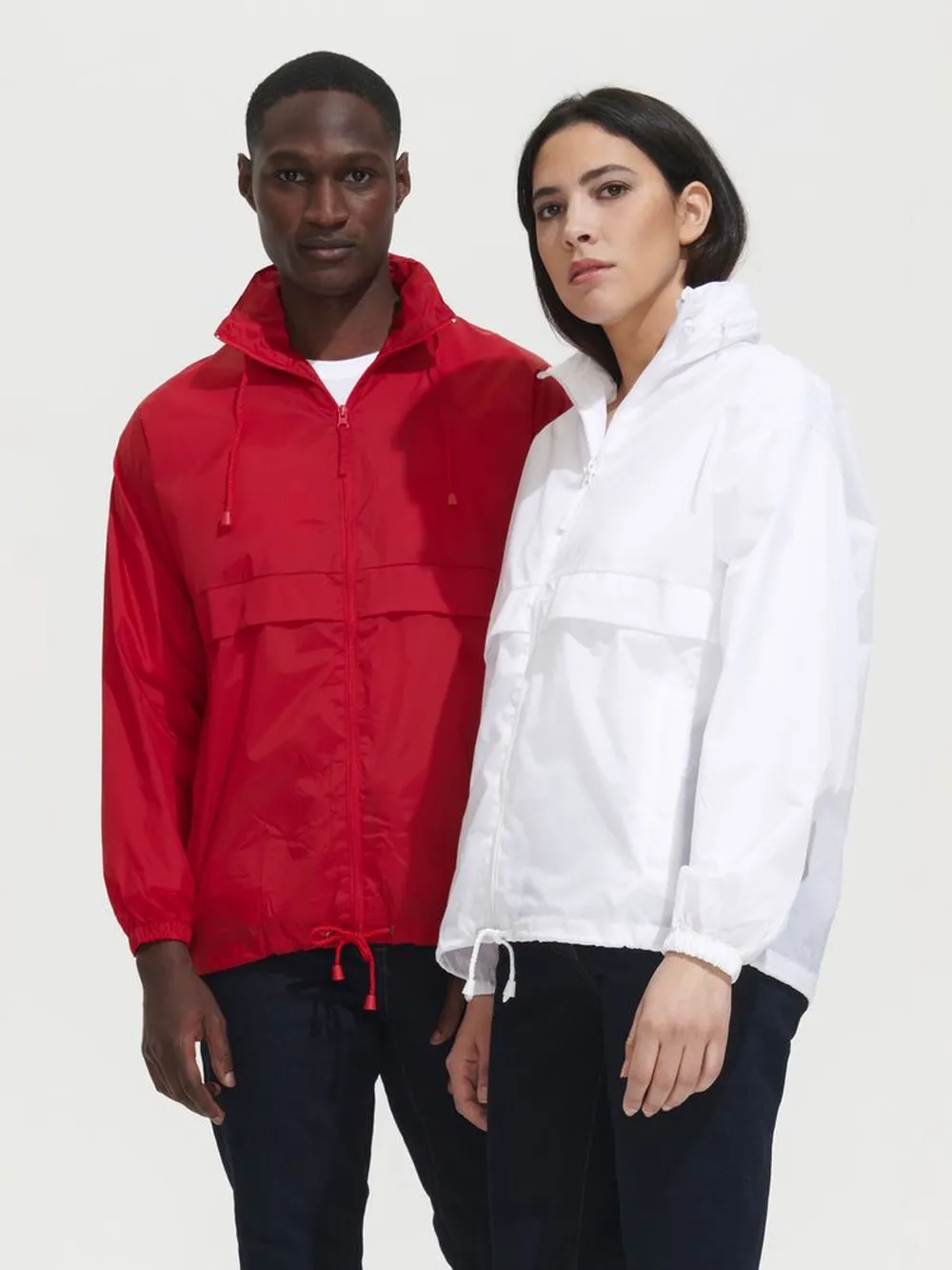 Ветровка из нейлона Surf 210, желтая, размер XS заказать онлайн с вашим дизайном на заказ в Москве и области