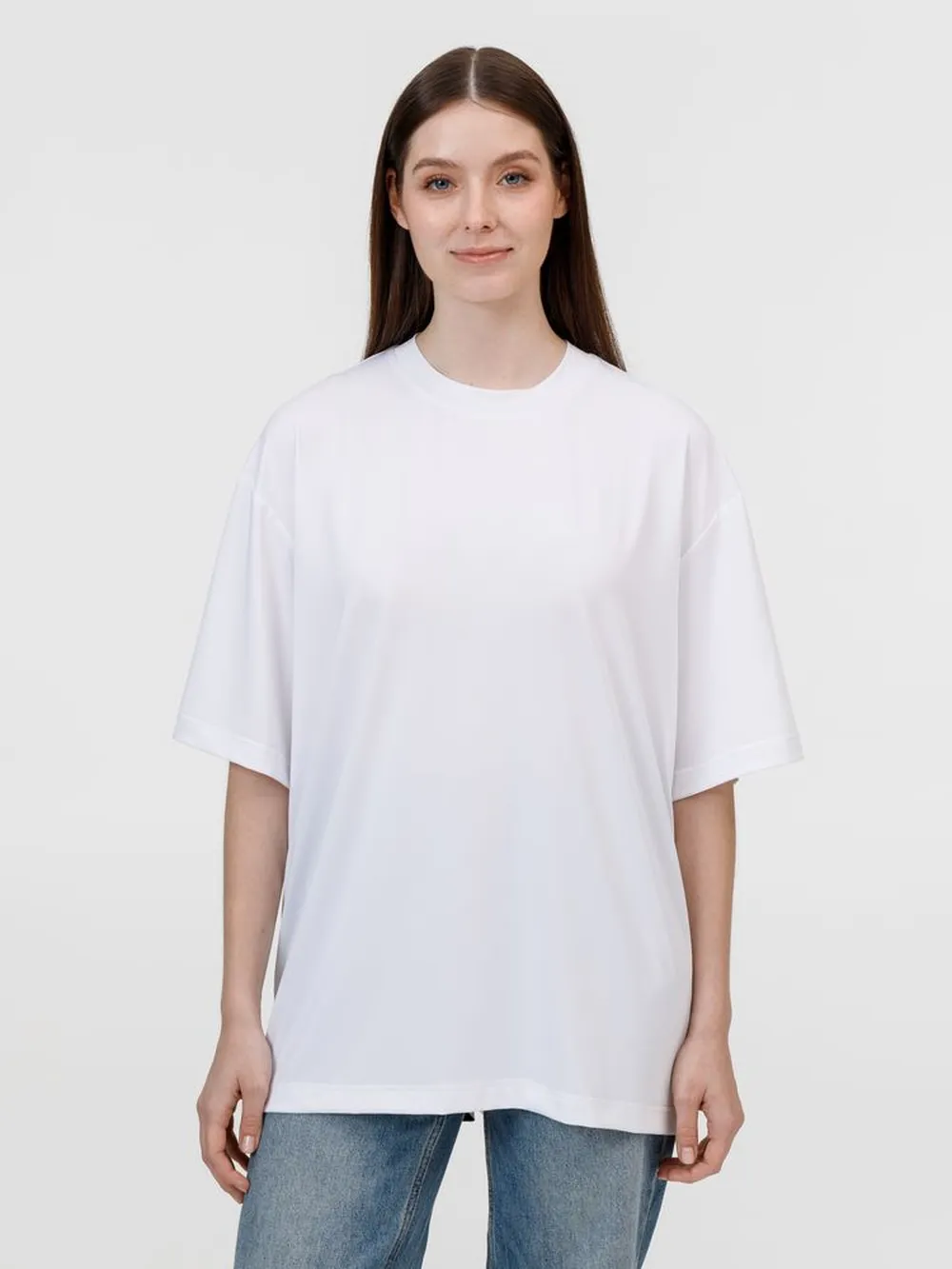 Футболка из бифлекса Morfiss, белая, размер XL/XXL заказать онлайн с вашим дизайном на заказ в Москве и области
