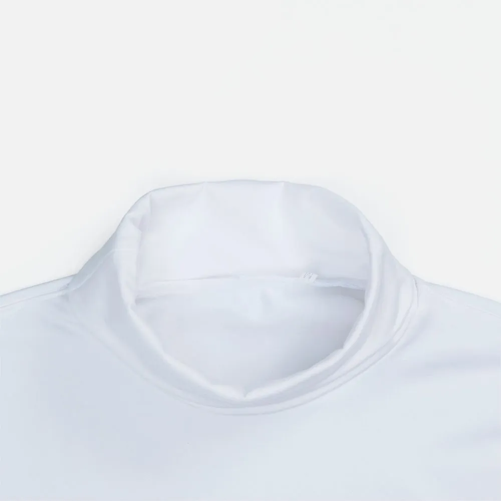 Лонгслив из бифлекса Morfiss, белый, размер M/L заказать онлайн с вашим дизайном на заказ в Москве и области