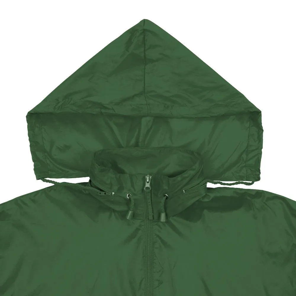 Ветровка из нейлона Surf 210 зеленая, размер XL заказать онлайн с вашим дизайном на заказ в Москве и области