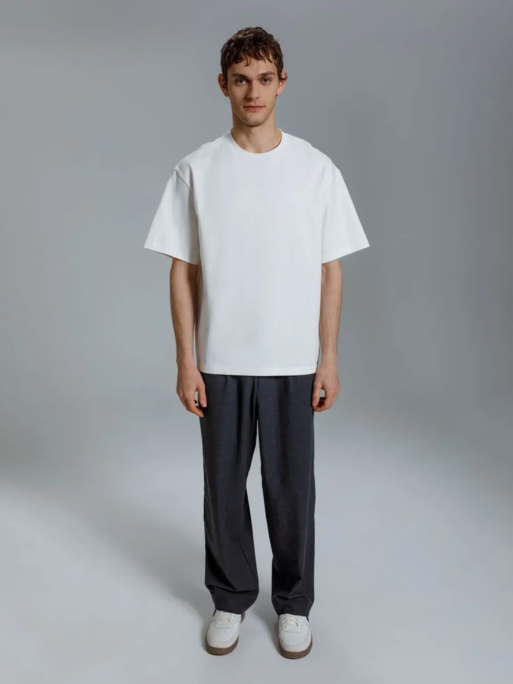 Футболка оверсайз Kangas, белая, XL/XXL заказать онлайн с вашим дизайном на заказ в Москве и области
