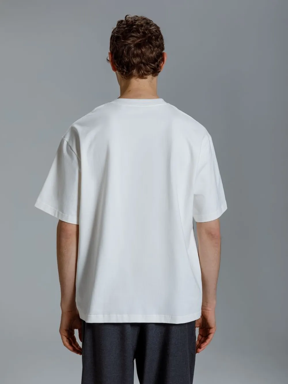 Футболка оверсайз Kangas, белая, XL/XXL заказать онлайн с вашим дизайном на заказ в Москве и области