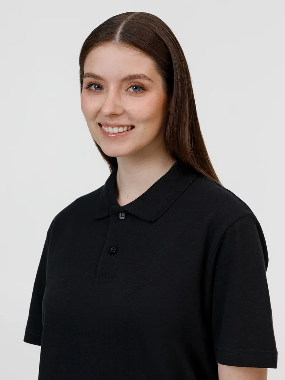 Рубашка поло унисекс Pulse, черная, размер XL заказать онлайн с вашим дизайном на заказ в Москве и области