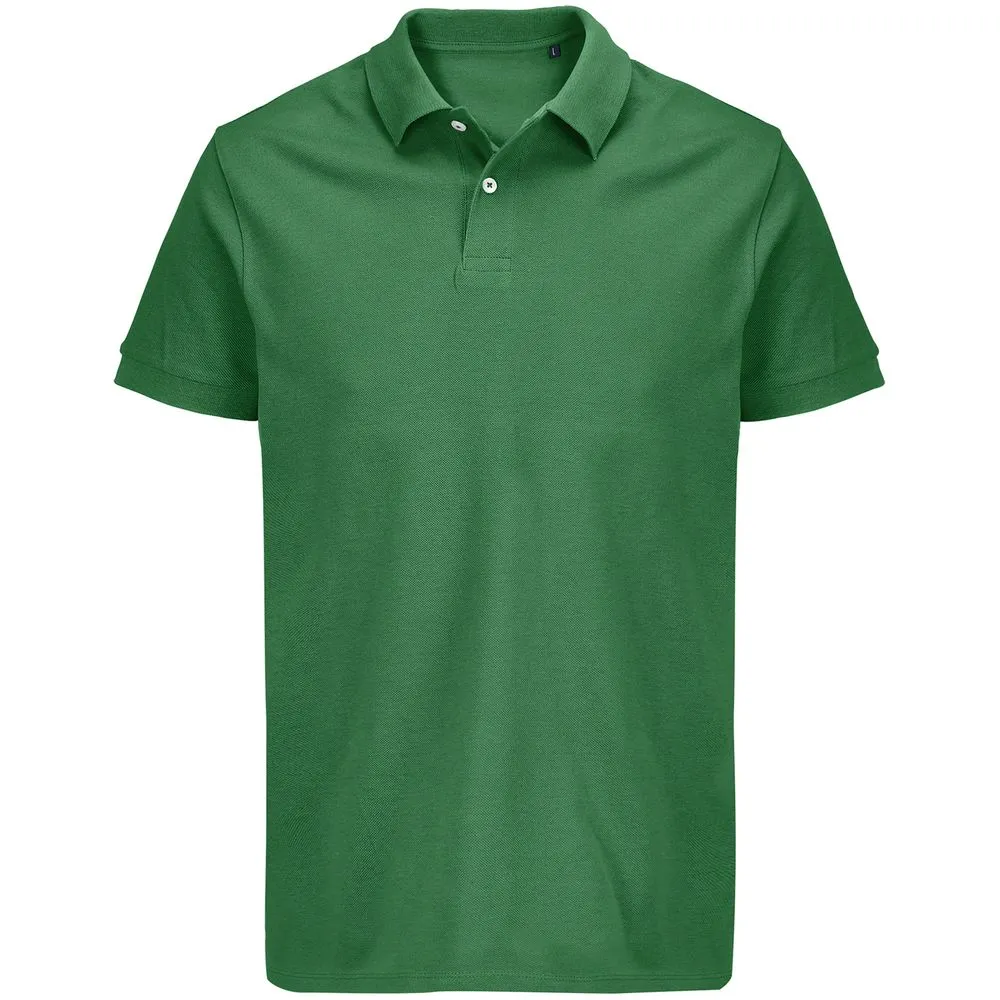 Рубашка поло унисекс Pacific, ярко-зеленая, размер XXL заказать онлайн с вашим дизайном на заказ в Москве и области