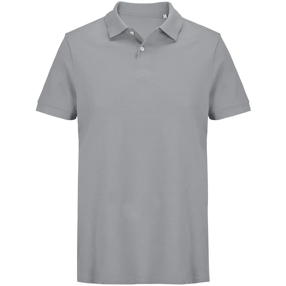 Рубашка поло унисекс Pacific, серая, размер XXL заказать онлайн с вашим дизайном на заказ в Москве и области