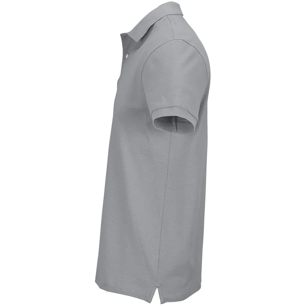 Рубашка поло унисекс Pacific, серая, размер XXL заказать онлайн с вашим дизайном на заказ в Москве и области