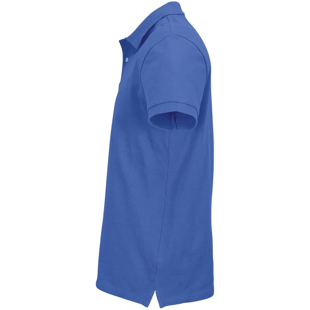 Рубашка поло унисекс Pacific, ярко-синяя (royal), размер 3XL заказать онлайн с вашим дизайном на заказ в Москве и области