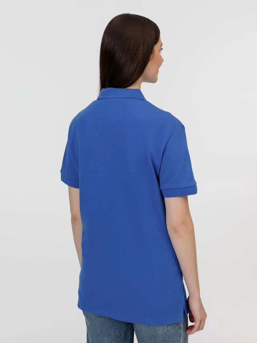 Рубашка поло унисекс Pacific, ярко-синяя (royal), размер 4XL заказать онлайн с вашим дизайном на заказ в Москве и области