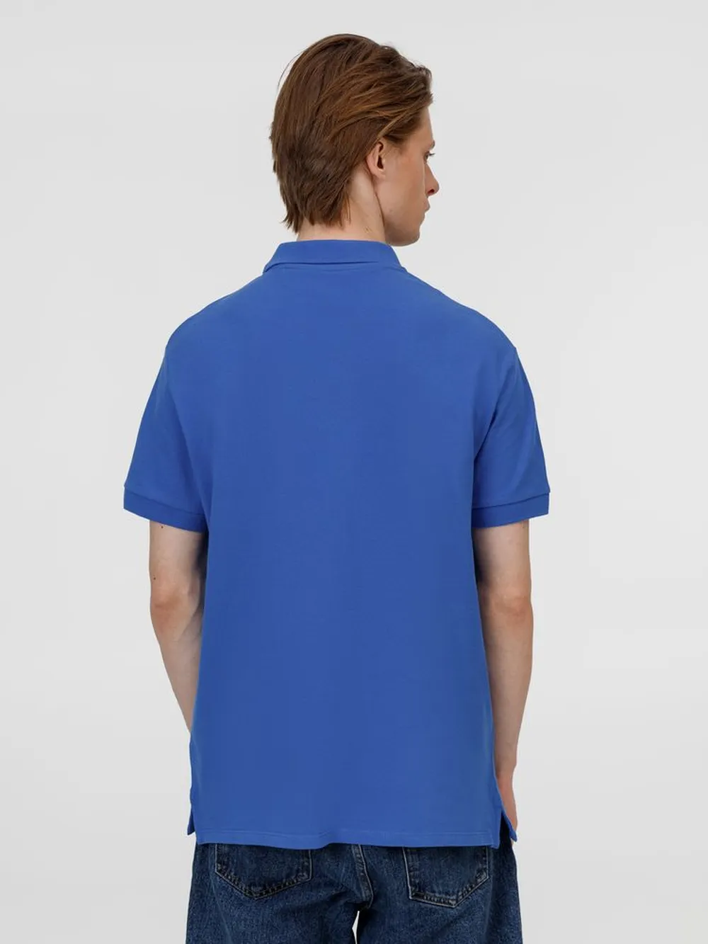 Рубашка поло унисекс Pacific, ярко-синяя (royal), размер 4XL заказать онлайн с вашим дизайном на заказ в Москве и области