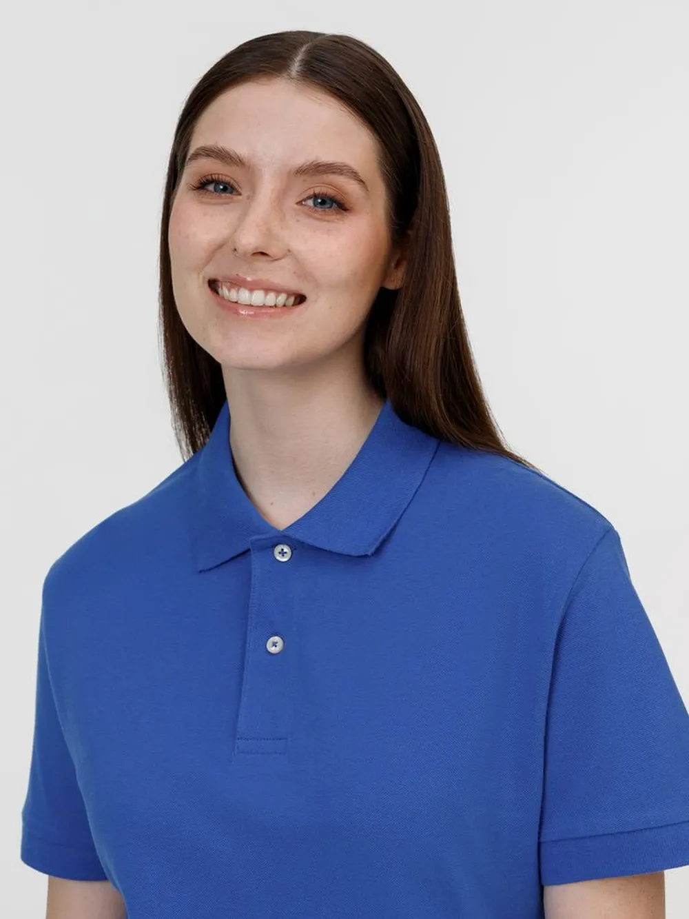 Рубашка поло унисекс Pacific, ярко-синяя (royal), размер 4XL заказать онлайн с вашим дизайном на заказ в Москве и области