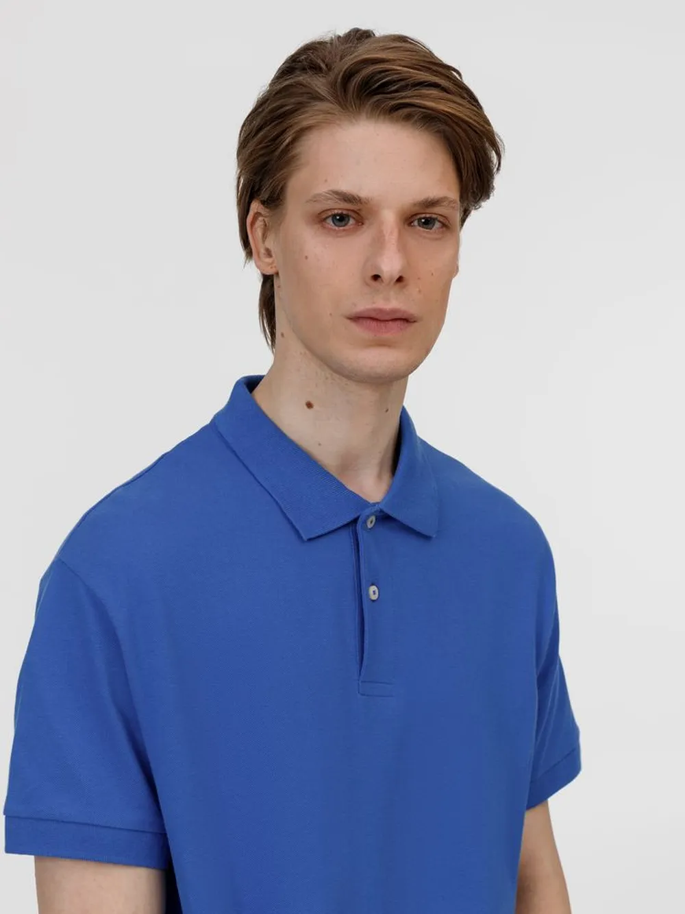 Рубашка поло унисекс Pacific, ярко-синяя (royal), размер 4XL заказать онлайн с вашим дизайном на заказ в Москве и области