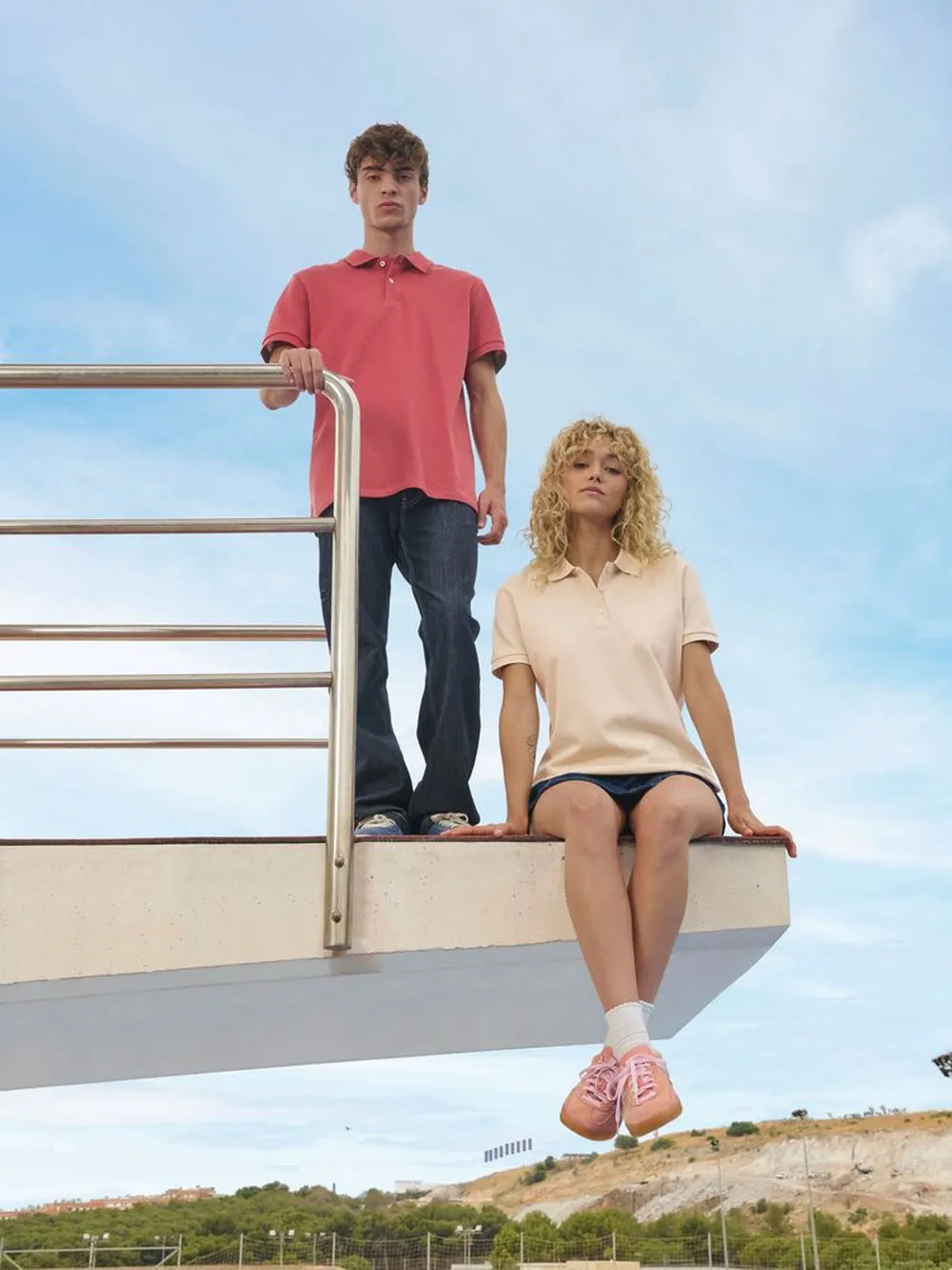 Рубашка поло женская Pacific Women, серый меланж, размер M заказать онлайн с вашим дизайном на заказ в Москве и области