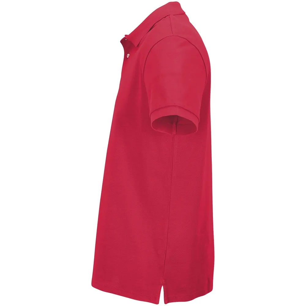 Рубашка поло женская Pacific Women, красная, размер S заказать онлайн с вашим дизайном на заказ в Москве и области