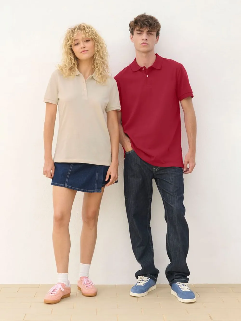 Рубашка поло женская Pacific Women, красная, размер S заказать онлайн с вашим дизайном на заказ в Москве и области