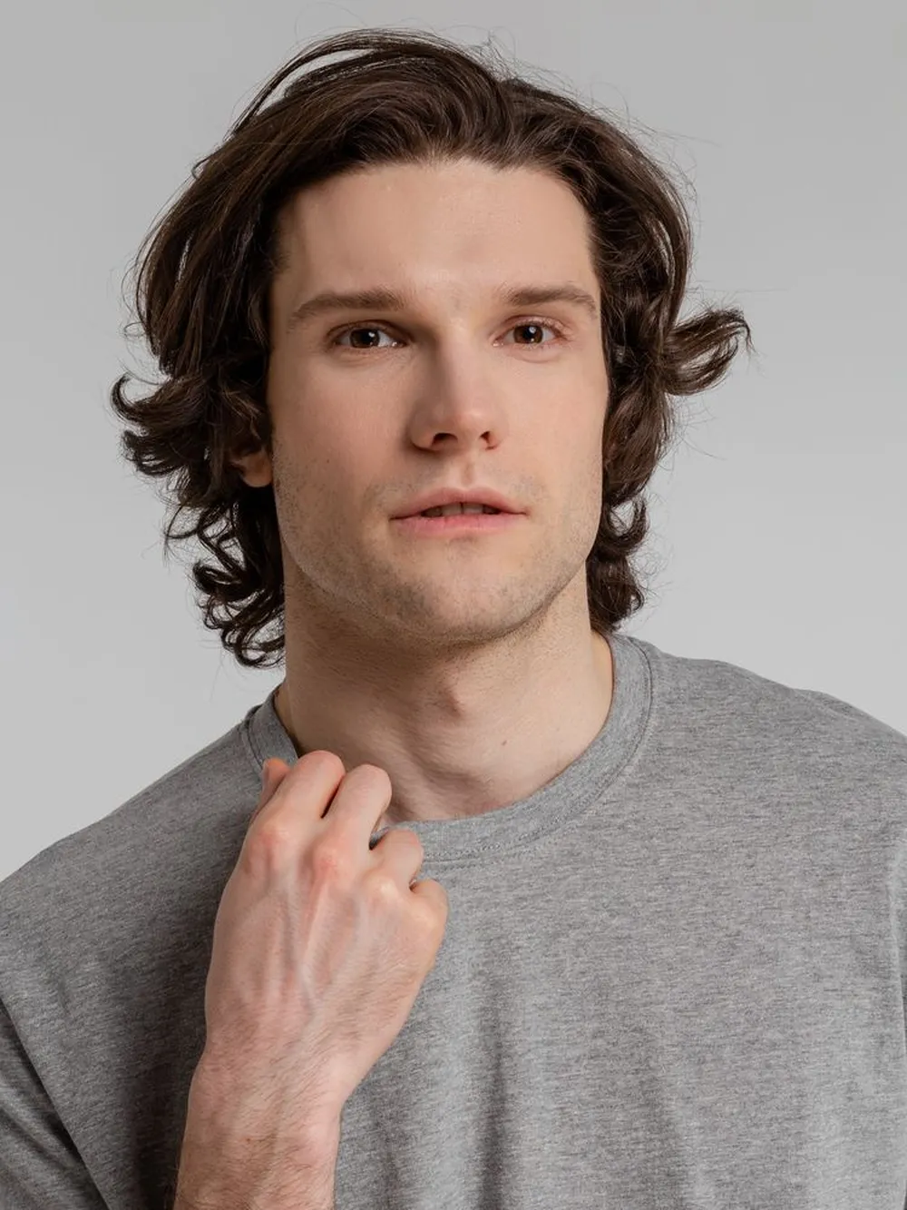 Футболка Imperial 190 серый меланж, размер XL заказать онлайн с вашим дизайном на заказ в Москве и области